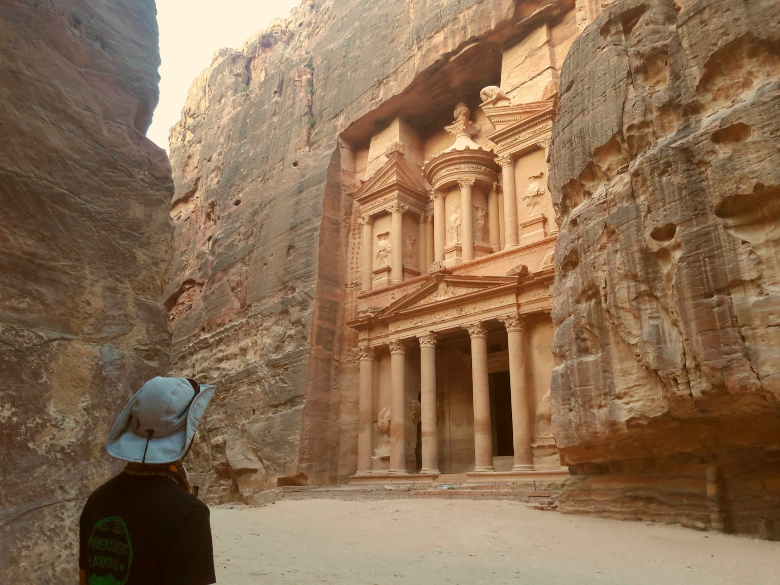 Als Indiana Jones in Petra