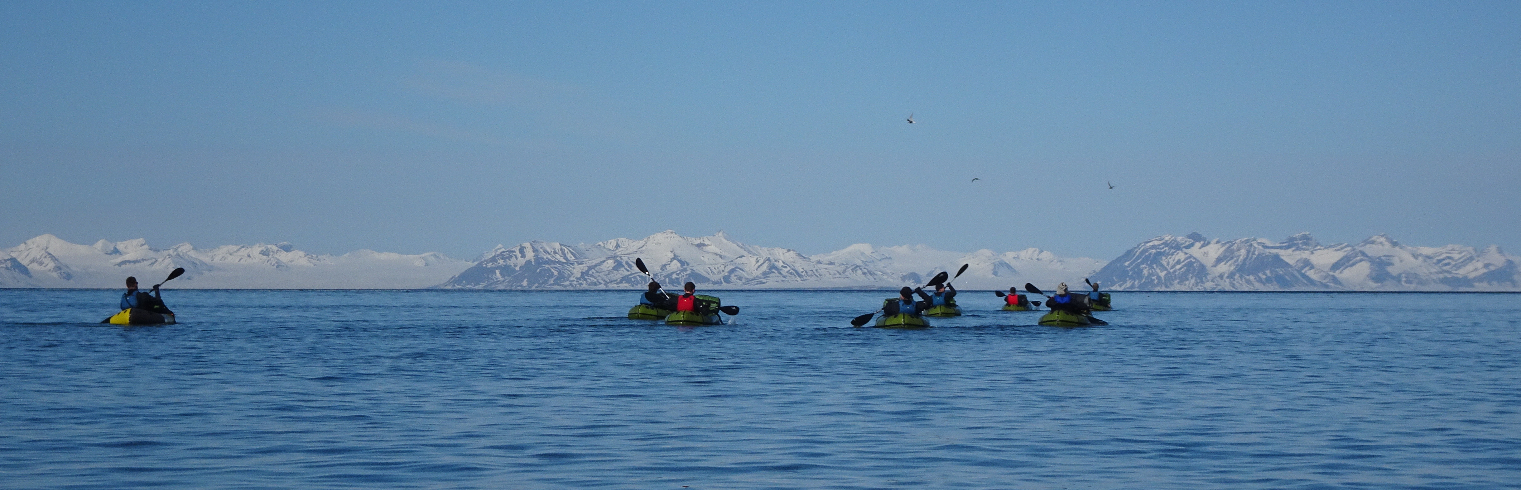 Expeditie Spitsbergen: packraften op de Noordpool