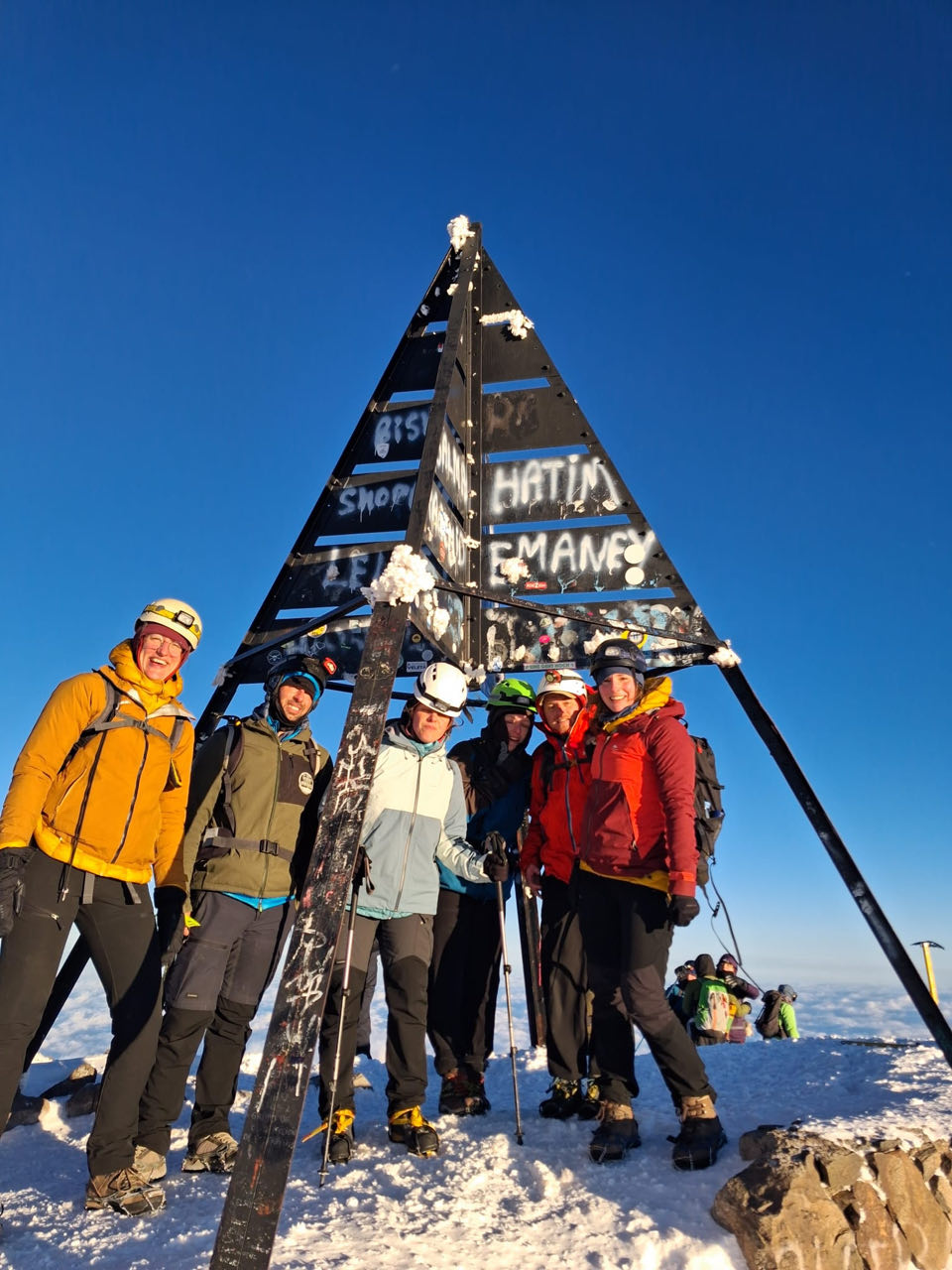 De beklimming van de Toubkal in Marokko